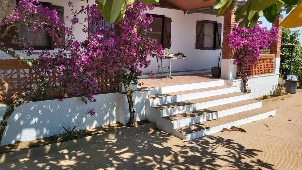 Finca mit viel Land und Bergblick in Spanien